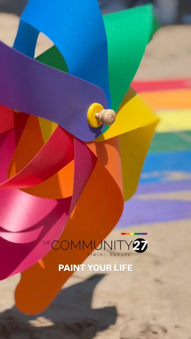 PAINT YOUR LIFE: non dimenticati mai il tuo valore!  #lacommunity27 #lgbt #rimini #lgbtq🌈 #lgbtpride #lgbtq #beachvibes